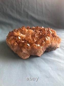 Huge! 4 lbs. 10oz Piece Genuine Citrine Crystals / Natural Geode Cluster / Stone