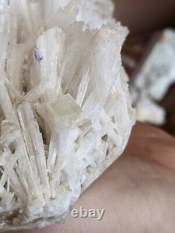 Huge 7.4lb Scolecite Crystal Cluster Large Specimen Museum Big Display Piece