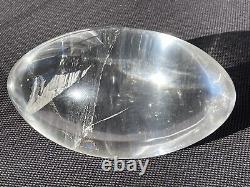 Huge? High vibe collectors piece of Himalayan quartz Polished Oval 1149g