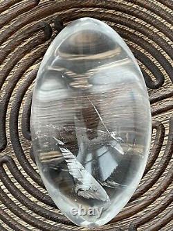Huge? High vibe collectors piece of Himalayan quartz Polished Oval 1149g