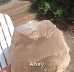 Huge Smokey Quartz Crystal with Rutile From Hiddenite North Carolina Museum Piece
