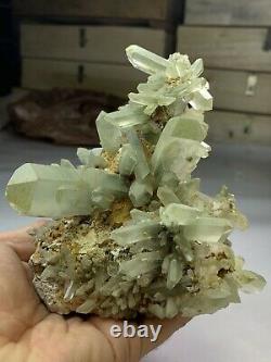 Interesting Collection Pieces Of Chlorine Quartz from pakistan balochistan 1025g