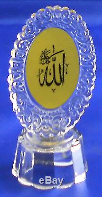 Islamic Muslim Allah-Muhammad crystal with light/Favors Wedding Gift /50 pieces