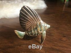 Jay Strongwater Crystal Fish Collectible Decorative Houseware Piece Figurine