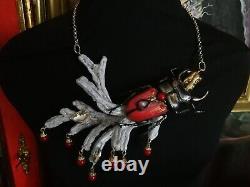 Jewelry art deco nouveau necklace retro style pendant jewel luxury original kite