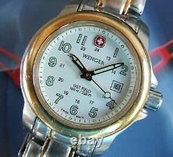 LaDy WENGER Gold TT Swiss Army GENUINE GST FIELD CollectionVery Nice Solid Piec