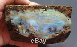 Lapidary Hobby 276 Gram Natural Eromanga Boulder Opal Rough Specimen Piece