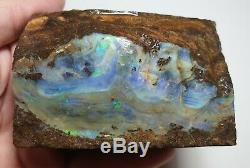 Lapidary Hobby 276 Gram Natural Eromanga Boulder Opal Rough Specimen Piece