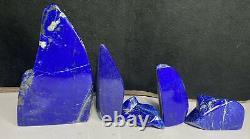Lapis Lazuli Free forms Multiple pieces top quality 1.49 KG Crystal lot tumbles