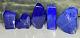 Lapis Lazuli Grade Aaa Quality Free Forms Tumbled Wholesale 2.130kg 5 Pieces Lot