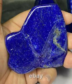 Lapis Lazuli Grade AAA Quality Free Forms tumbled Wholesale 2.130KG 5 Pieces lot