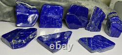 Lapis Lazuli Grade AAA Quality Free Forms tumbled Wholesale 4.1KG 8 Pieces lot