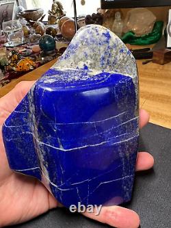 Lapis Lazuli Premium Crystal Mineral Gemstone Slab Piece Specimen 006