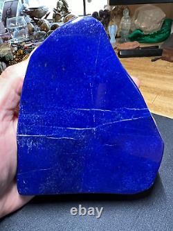 Lapis Lazuli Premium Crystal Mineral Gemstone Slab Piece Specimen 006