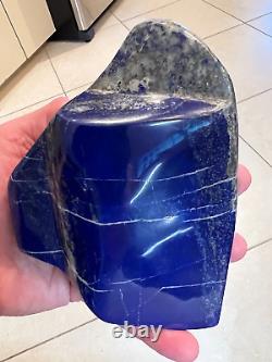 Lapis Lazuli Premium Crystal Mineral Gemstone Slab Piece Specimen 006