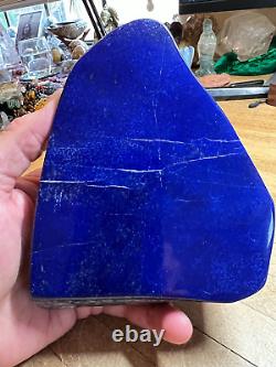 Lapis Lazuli Premium Crystal Mineral Gemstone Slab Piece Specimen 006