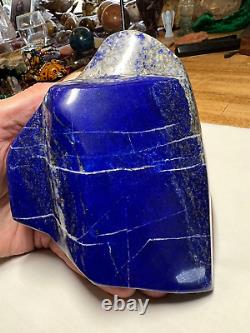 Lapis Lazuli Premium Crystal Mineral Gemstone Slab Piece Specimen 006