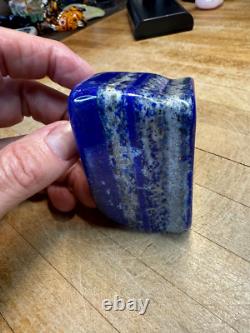 Lapis Lazuli Premium Crystal Mineral Gemstone Slab Piece Specimen 014