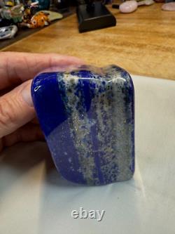 Lapis Lazuli Premium Crystal Mineral Gemstone Slab Piece Specimen 014