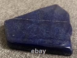 Lapis Piece Of Stone Blue Slab Polished Smooth Rock 1Lb4oz Geology 6x4.5