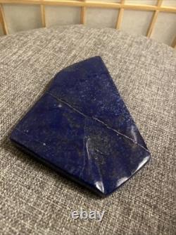 Lapis Piece Of Stone Blue Slab Polished Smooth Rock 1Lb4oz Geology 6x4.5