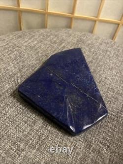 Lapis Piece Of Stone Blue Slab Polished Smooth Rock 1Lb4oz Geology 6x4.5