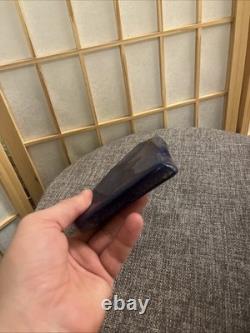 Lapis Piece Of Stone Blue Slab Polished Smooth Rock 1Lb4oz Geology 6x4.5