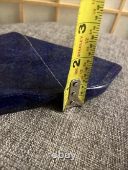Lapis Piece Of Stone Blue Slab Polished Smooth Rock 1Lb4oz Geology 6x4.5