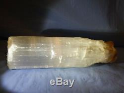 Large 23.5cm White Translucent Selenite Tower Gemstone 1.8kg Stone Piece Harmony