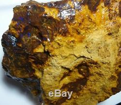 Large 5.3 Kilogram Piece of Boulder Opal Rough Lapidary, Specimen, Collectible