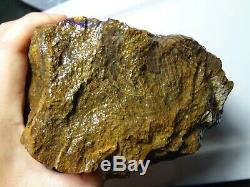 Large 5.3 Kilogram Piece of Boulder Opal Rough Lapidary, Specimen, Collectible