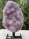 Large Amethyst Crystal With Druzy Statement Piece