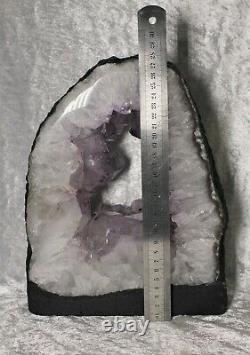 Large Amethyst Geode Portal Ring Gateway 8.1kg Cleansing Healing Display Piece