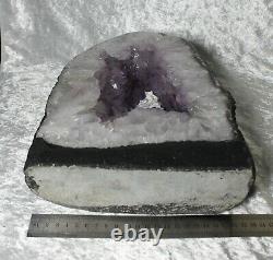 Large Amethyst Geode Portal Ring Gateway 8.1kg Cleansing Healing Display Piece