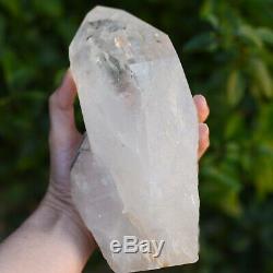 Large Clear Quartz Point, Natural Raw Crystal Cluster, Display Piece 1.6kg
