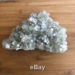 Large Green Apophyllite Mineral / Crystal Piece From India