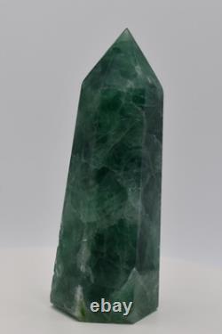 Large Green Fluorite Point 175 mm