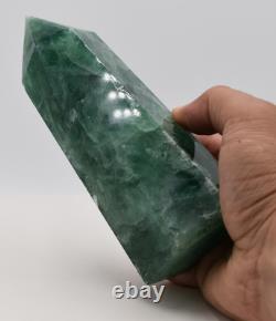 Large Green Fluorite Point 175 mm