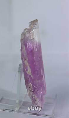 Large Kunzite Raw Crystal Mineral Afghanistan Collectors Piece 102g 9cm