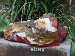 Large Mookaite Crystal Piece with smooth face 1.63Kg From Western Australia