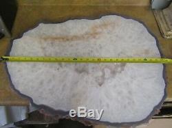 Large Natural Agate Slab Table Top 28 x 22 x 2.25 awesome piece for table