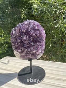 Large Natural Amethyst Crystal Cluster Statement Piece