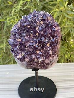 Large Natural Amethyst Crystal Cluster Statement Piece