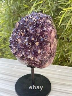 Large Natural Amethyst Crystal Cluster Statement Piece