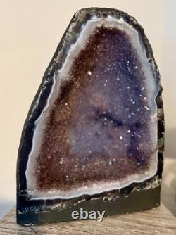 Large Natural Amethyst Crystal Stunning Deep Purple Gemstone Display Piece