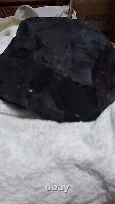 Large Piece Of Obsidian 12 Lbs