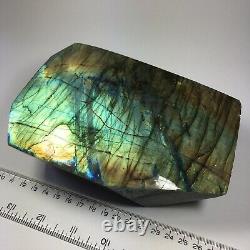 Large Polished Labradorite Crystal Free Form Display Piece Madagascar 2.40 Kg
