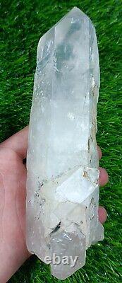 Large Quartz Crystal Point A Collection Piece #850 grams From Skardu Pakistan