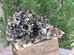 Large Raw Smokey Quartz Crystal Cluster 2.4KG Rough Collector Piece Omni New Age