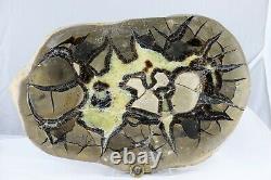 Large Septarian Crystal Plate Slice Table Centre Piece Home Decor 15